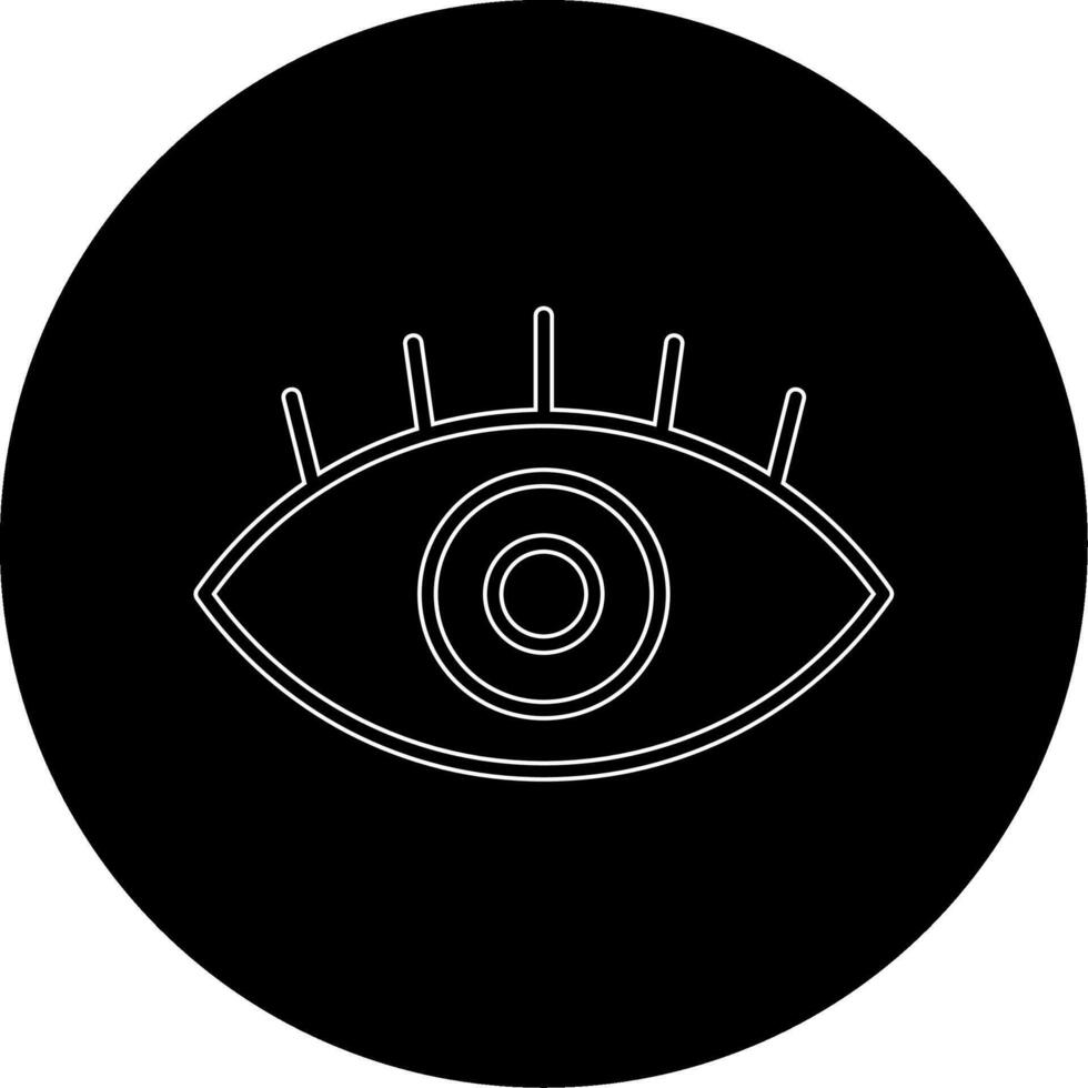 Auge vecto Symbol vektor