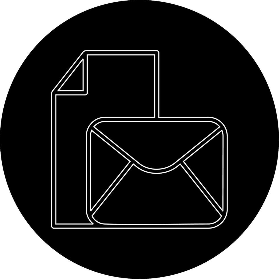 Mail vecto Symbol vektor