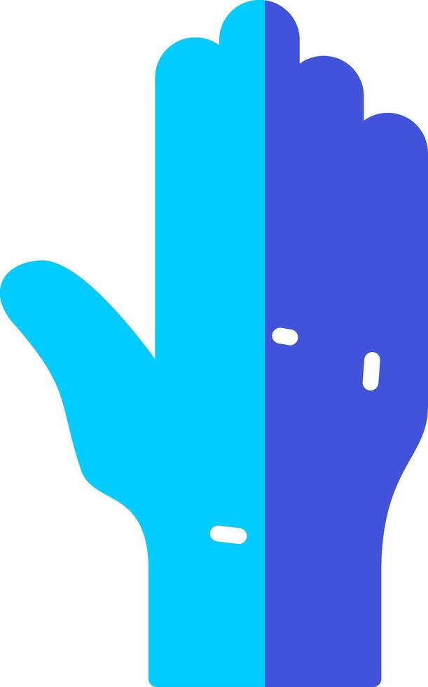 schmutzig Hand vecto Symbol vektor