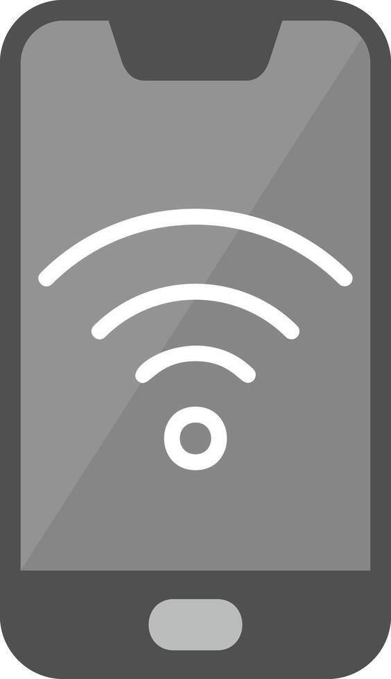 Smartphone W-lan vecto Symbol vektor