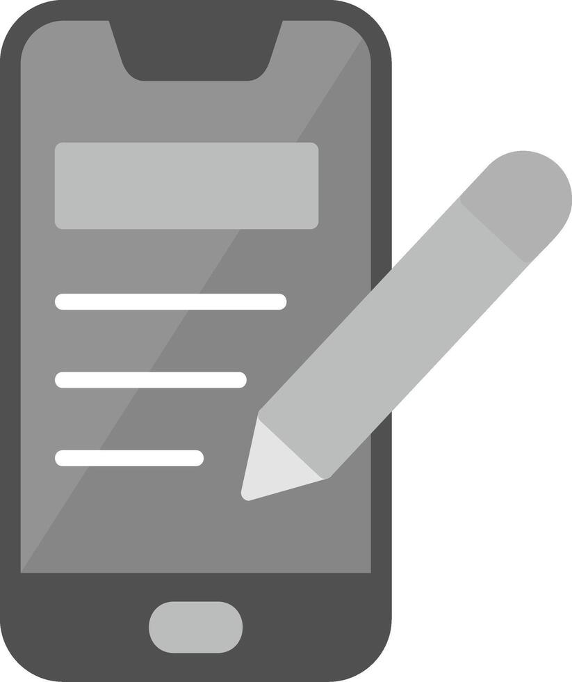 smartphone anteckningsblock Vecto ikon vektor