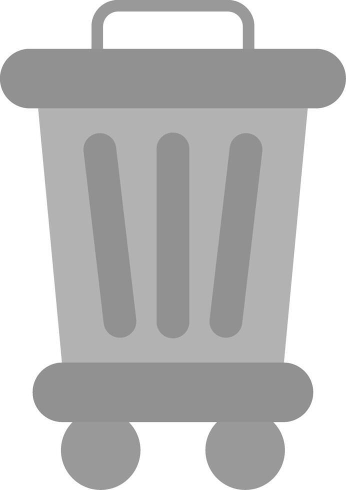 Müll Behälter vecto Symbol vektor