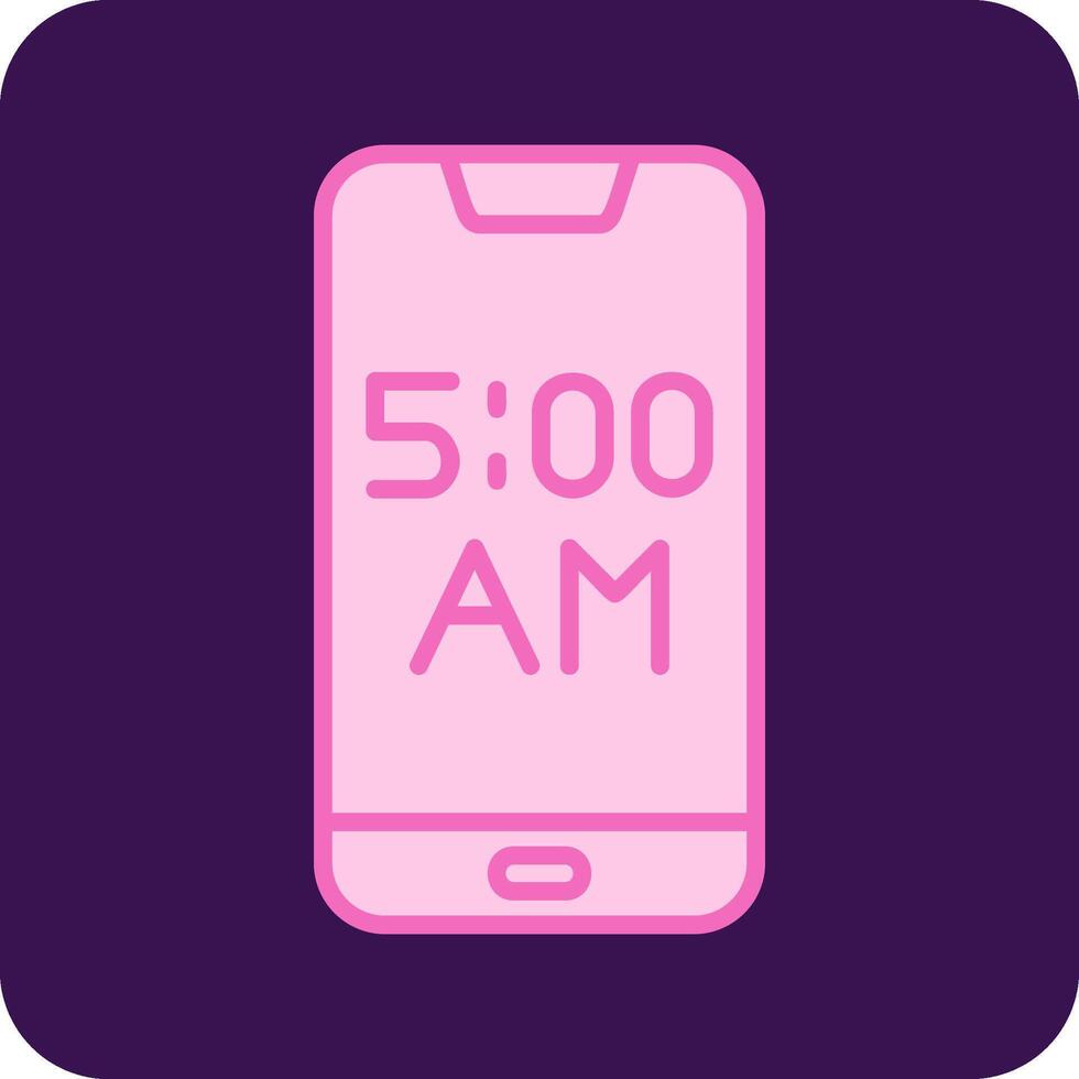 Smartphone Alarm vecto Symbol vektor