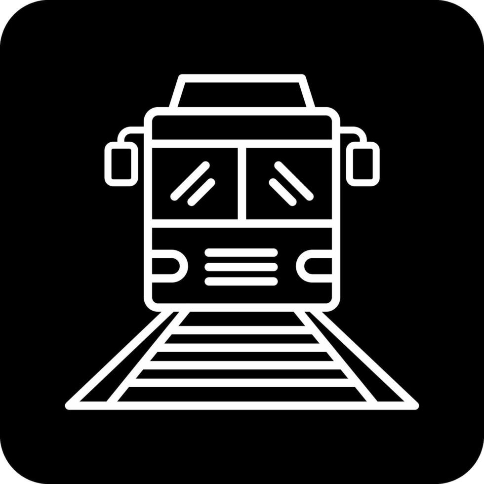 tåg Vecto ikon vektor