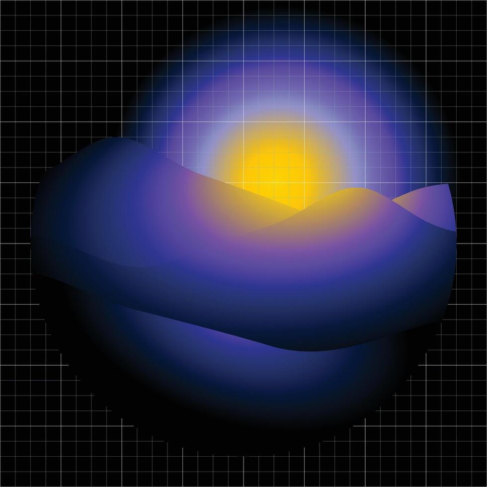 abstrakt illustration Färg galax lutning bakgrund. vektor