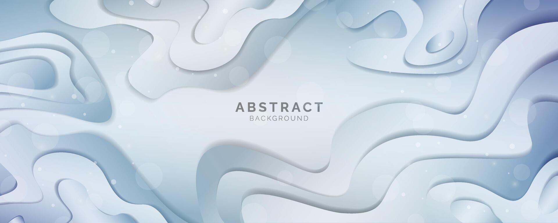 abstrakt modern Gradient Weiß Farbe Flüssigkeit gestalten Hintergrund, Vorlage zum Webseite, Banner Kunst, Poster Design, Hintergrund, Vektor Illustration