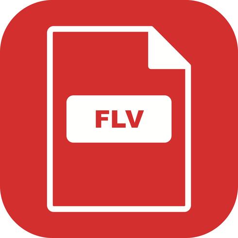 FLV-Vektor-Symbol vektor