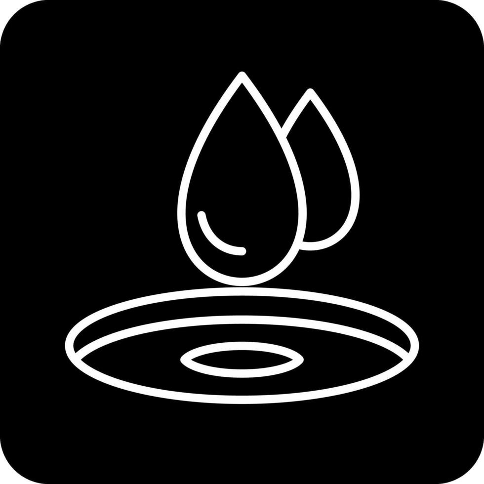 Wasser fallen vecto Symbol vektor