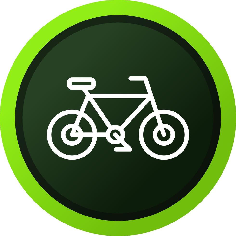 Fahrrad kreativ Symbol Design vektor