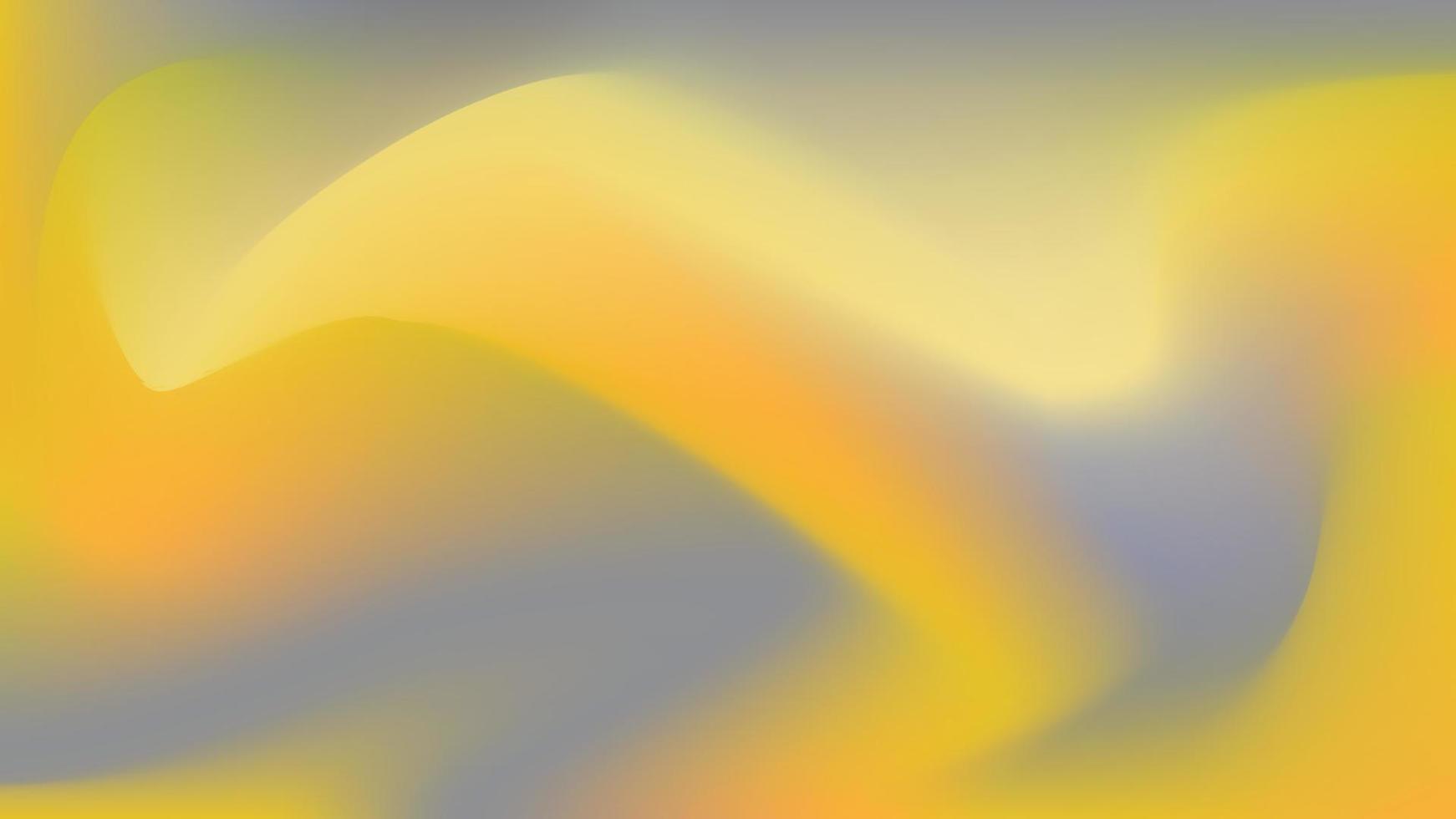abstrakter gelber und grauer heller Hintergrund mit Farbverlauf vektor