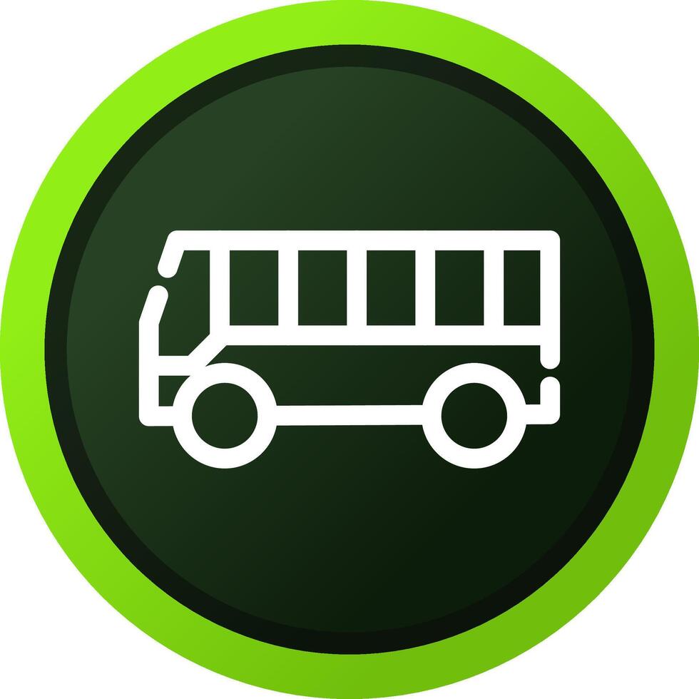 Bus kreatives Icon-Design vektor