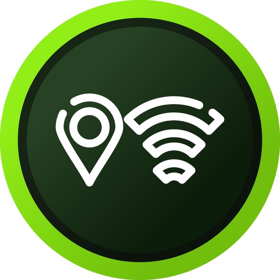 Wifi kreatives Icon-Design vektor