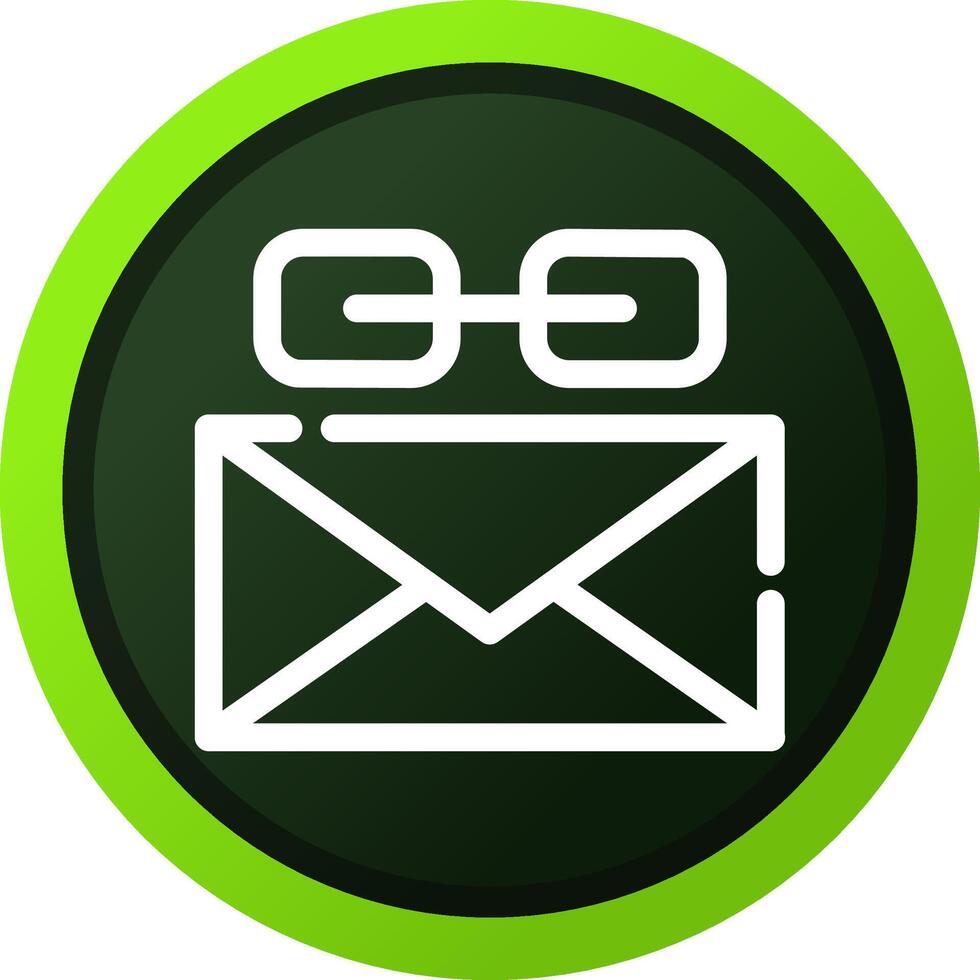 kreatives Icon-Design für E-Mail-Links vektor