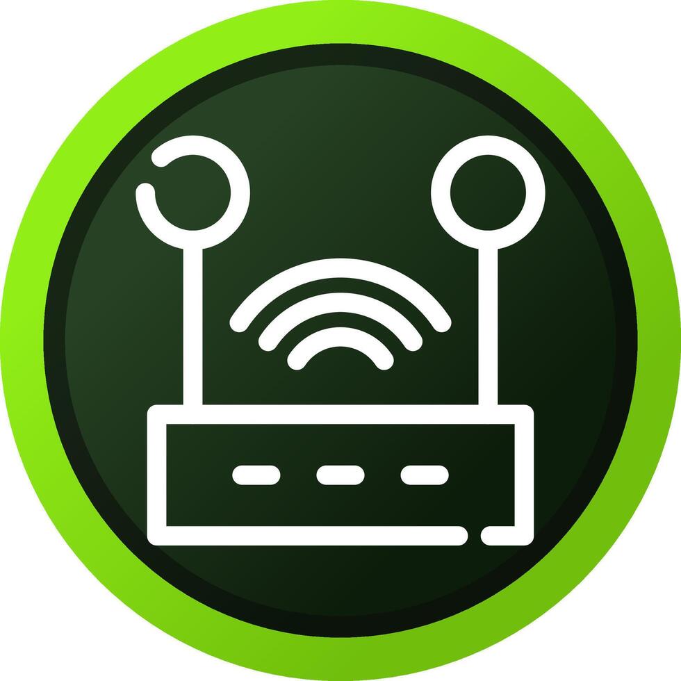 Wifi kreatives Icon-Design vektor