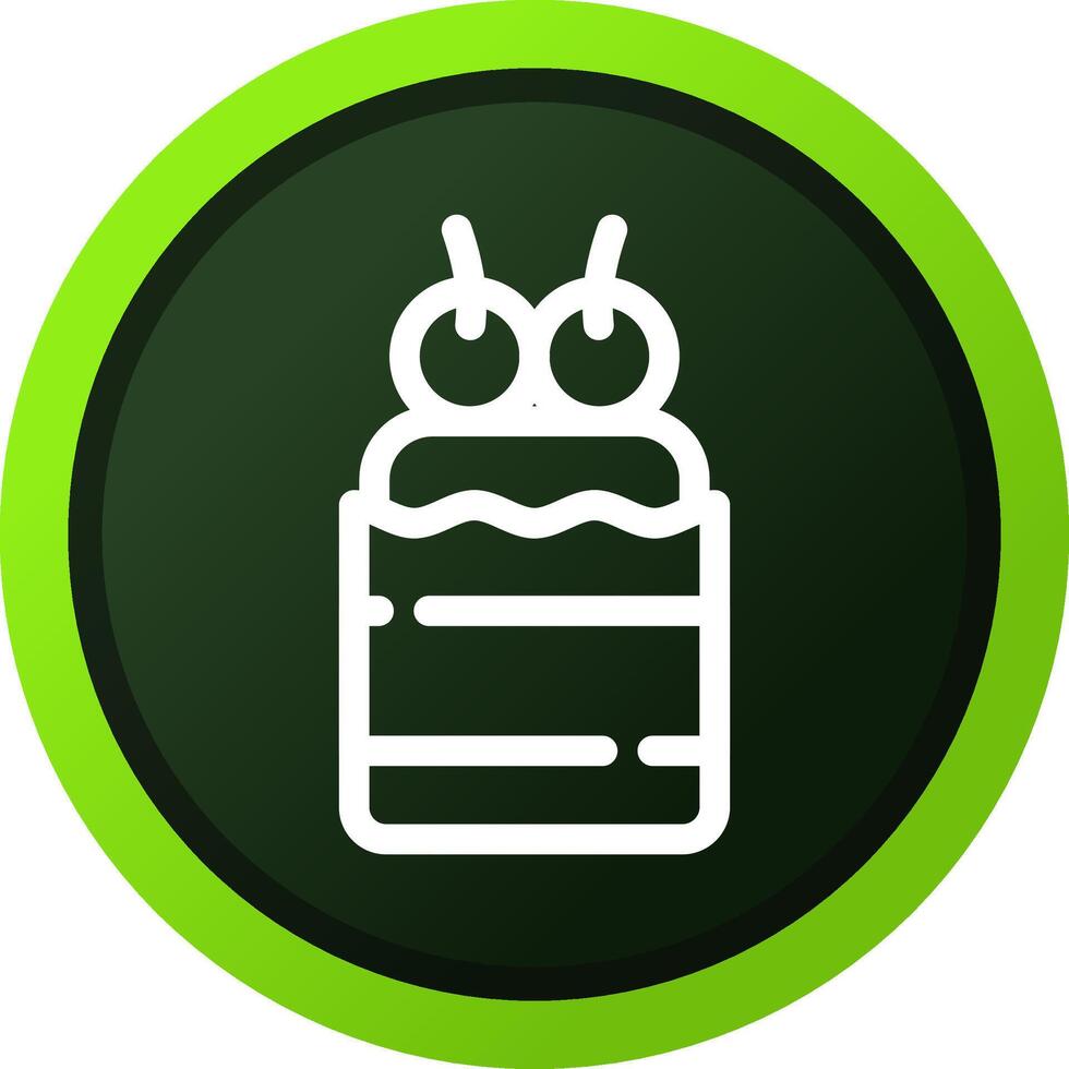 Cupcake kreatives Icon-Design vektor