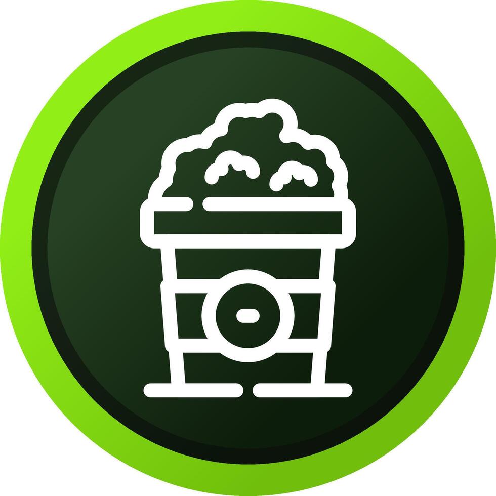 Popcorn kreatives Icon-Design vektor