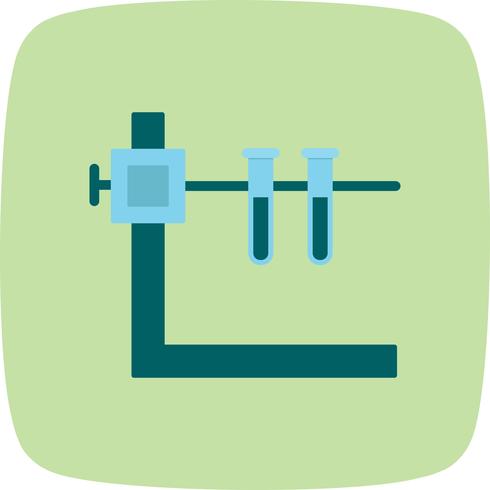 Rohr zwei mit Stand-Vektor-Ikone vektor