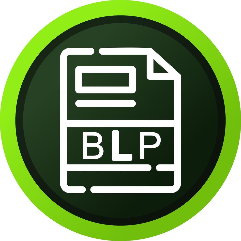 blp kreativ Symbol Design vektor