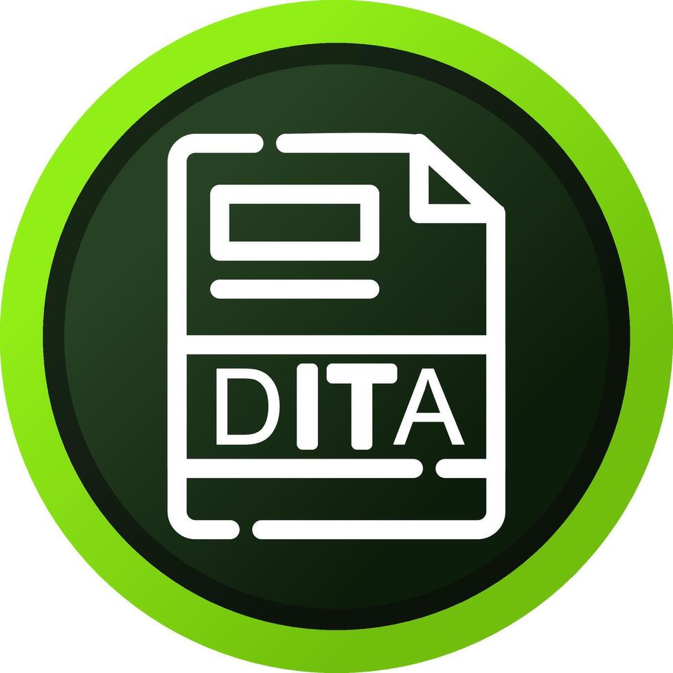 dita kreativ Symbol Design vektor