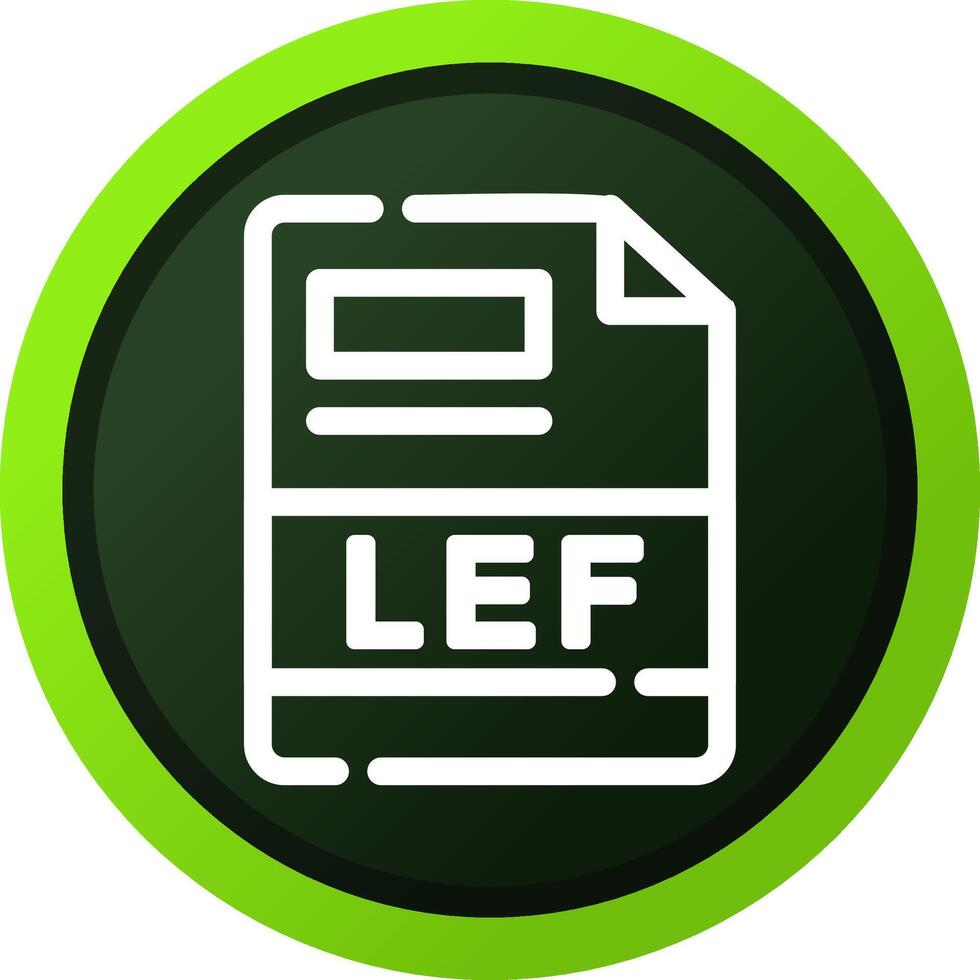 lef kreativ Symbol Design vektor