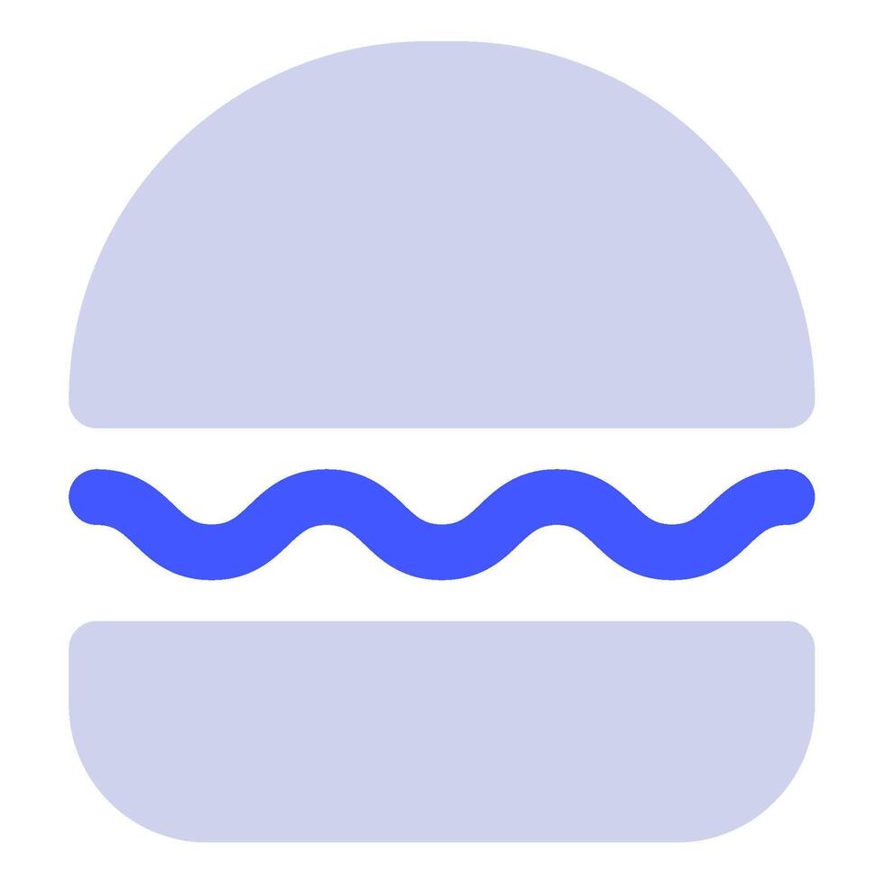 burger ikon mat och drycker för webb, app, uiux, infografik, etc vektor