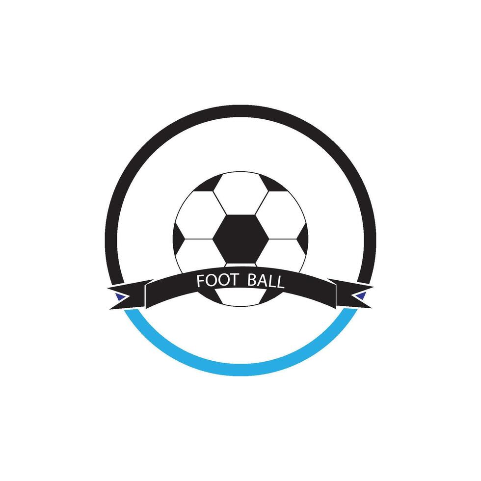 Fußball und Fußball Logo Vektor