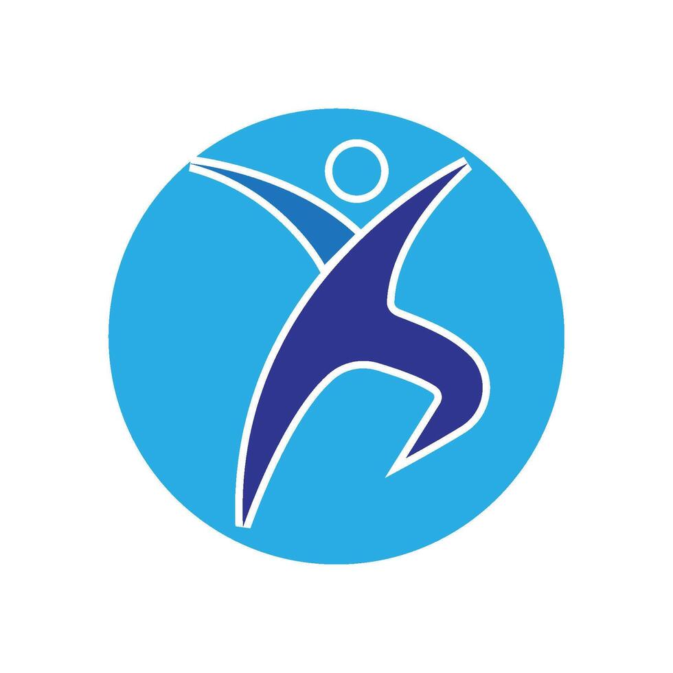 Menschen Logo Vektor Symbol