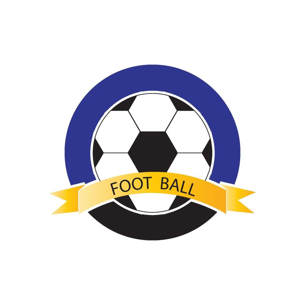 Fußball und Fußball Logo Vektor