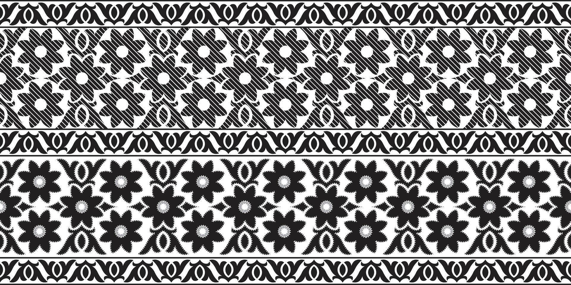 aztec etnisk mönster är traditionell. geometrisk orientalisk sömlös mönster. gräns dekoration. design för bakgrund, vektor illustration, textil, matta, tyg, Kläder, och broderi.