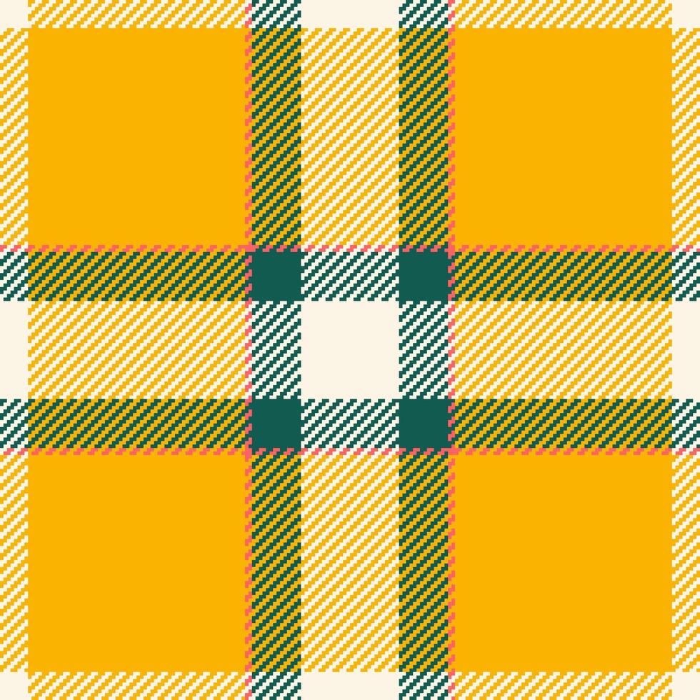 Vektor Plaid Textil- von nahtlos Tartan Muster mit ein prüfen Hintergrund Stoff Textur.