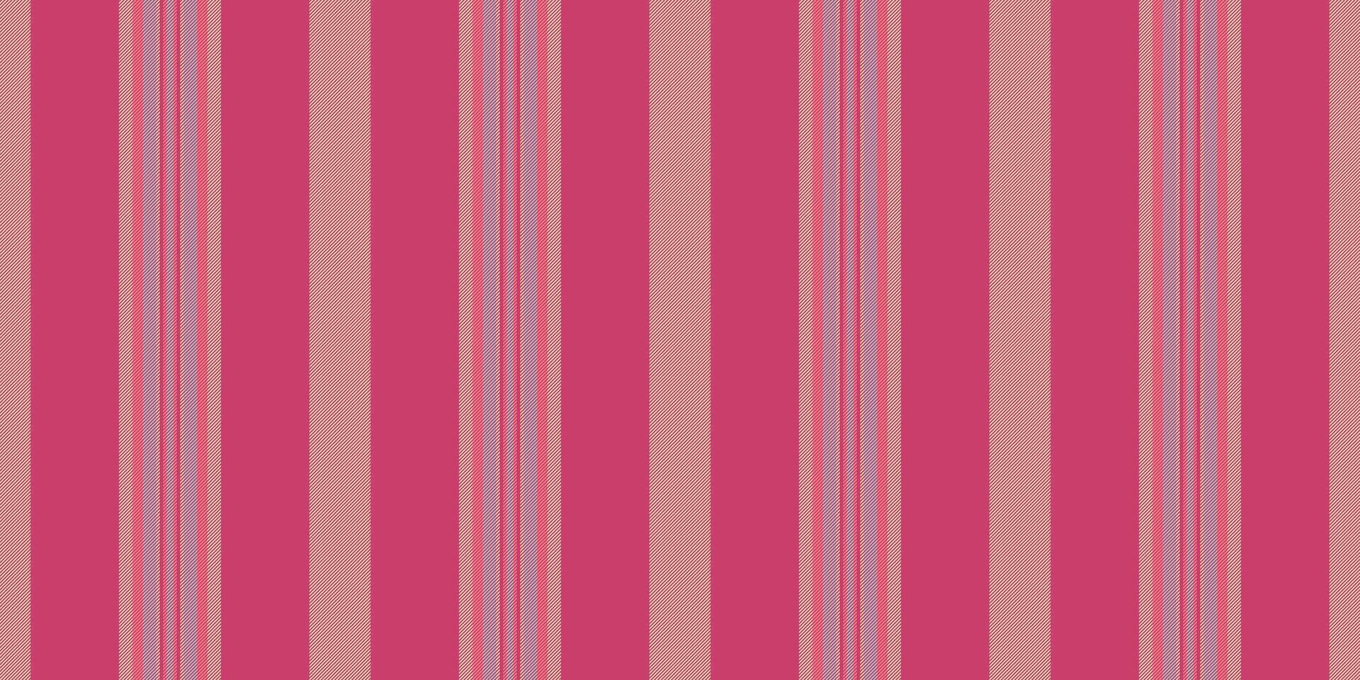 tyst rader rand vektor, designer textil- mönster sömlös. minimal textur vertikal bakgrund tyg i röd och mockasin färger. vektor