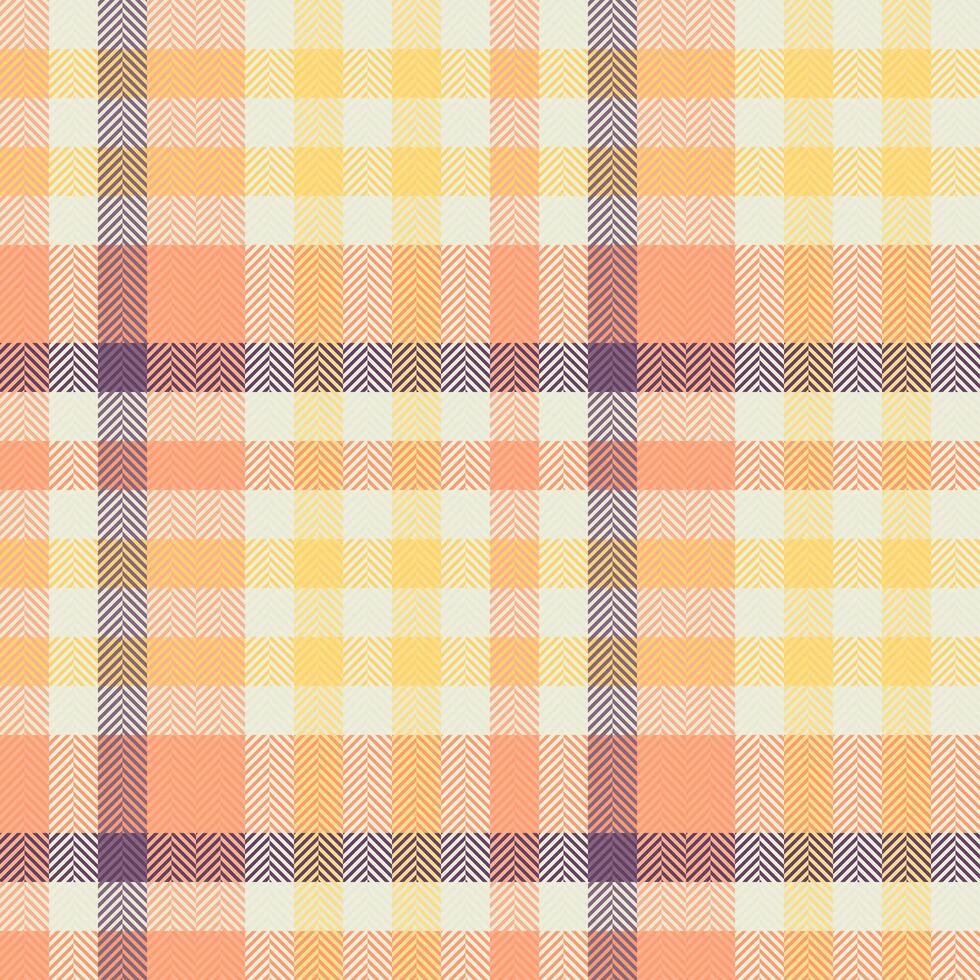 kolla upp sömlös textil- av textur mönster tartan med en pläd vektor tyg bakgrund.