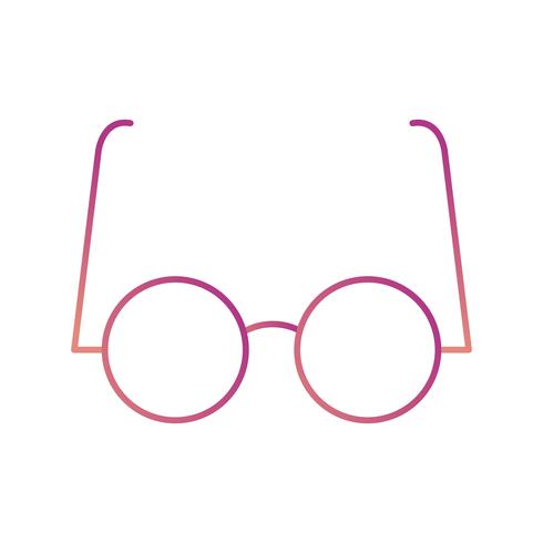 Experimentelle Brille Vektor Icon