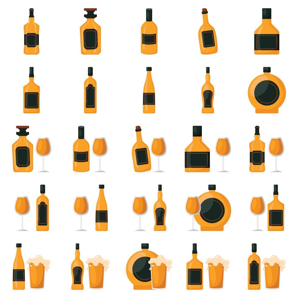 alkohol packa illustration vektor