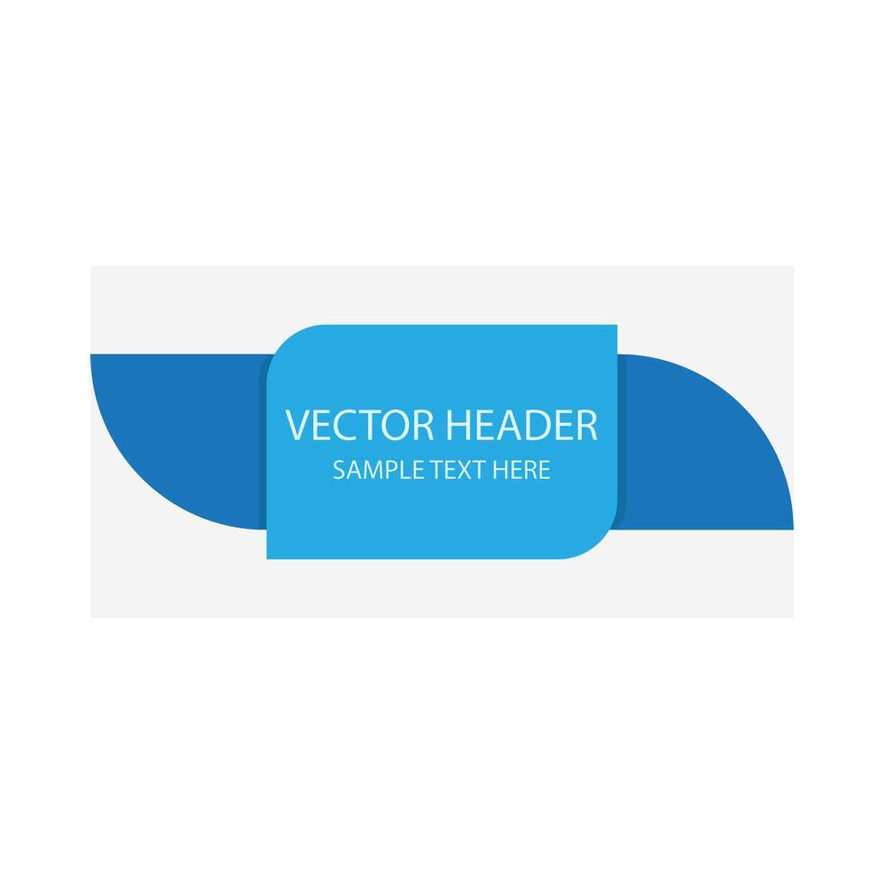 Header Vorlage Illustration vektor