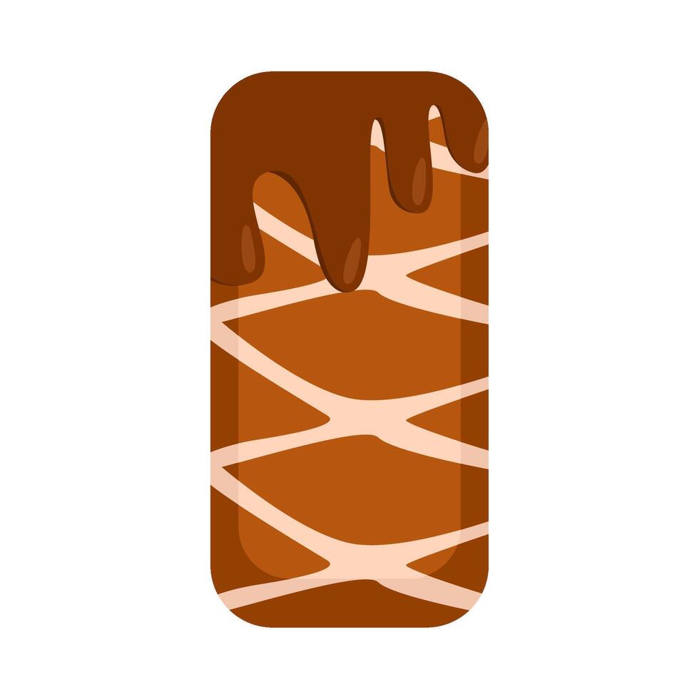 is grädde choklad illustration vektor