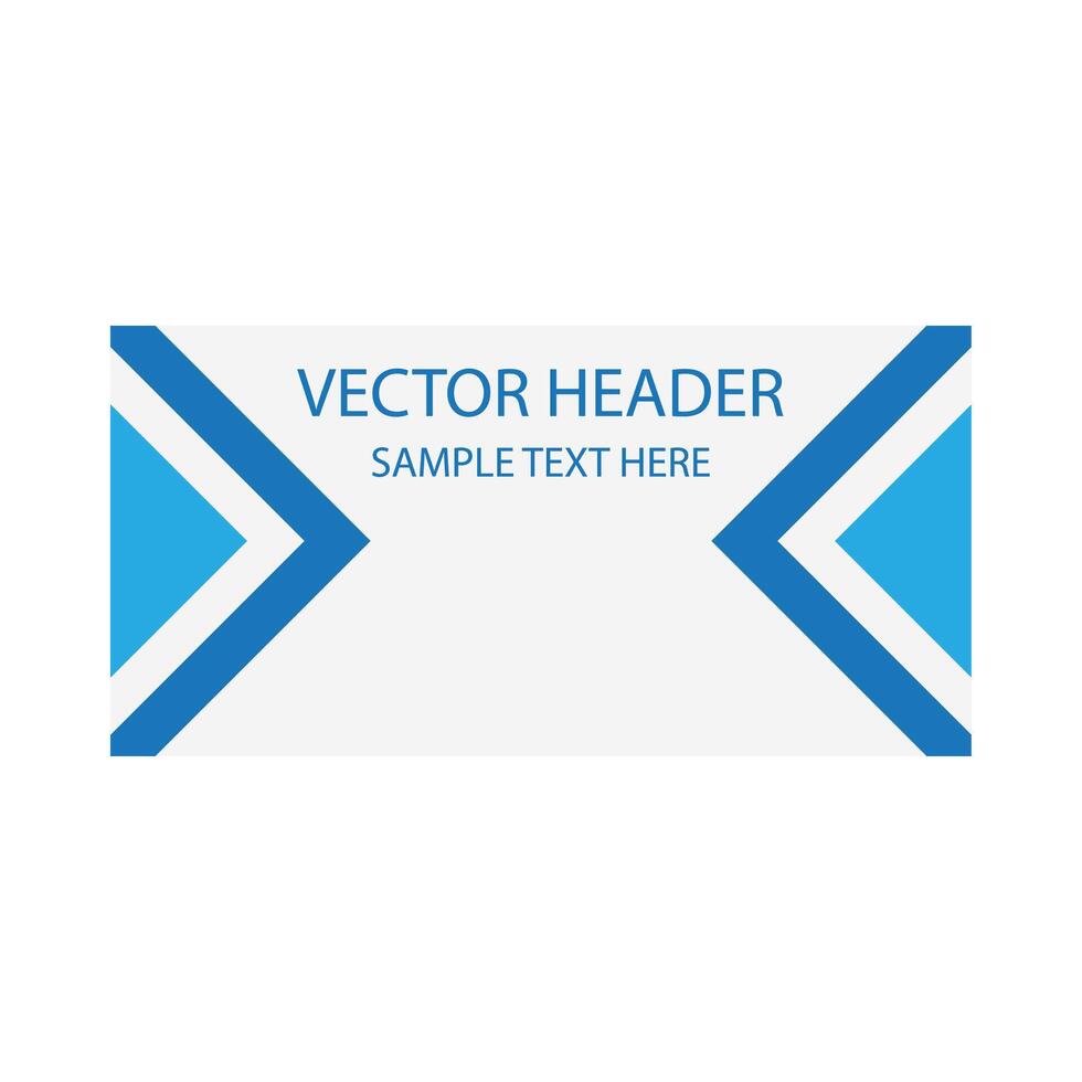 Header Vorlage Illustration vektor