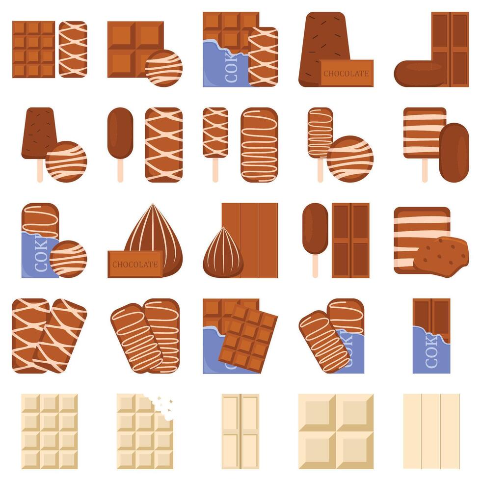 choklad packa illustration vektor