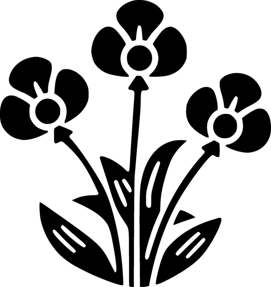 Blumen - - hoch Qualität Vektor Logo - - Vektor Illustration Ideal zum T-Shirt Grafik