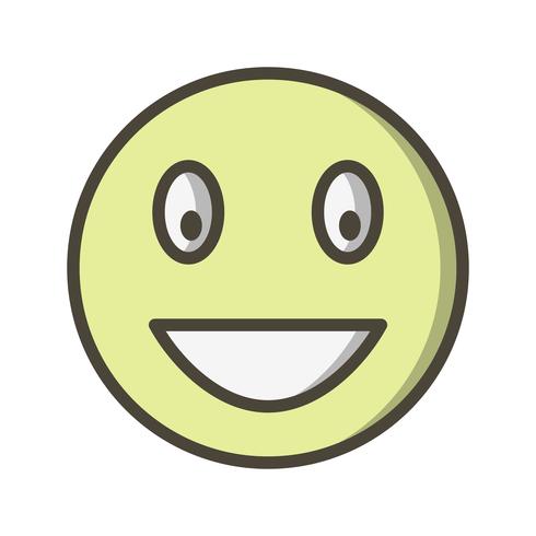 Skratta Emoji Vector Icon