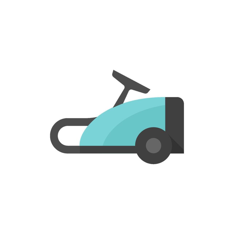Vakuum rengöringsmedel ikon i platt Färg stil. Hem hus apparat hushåll arbetssätt verktyg vektor