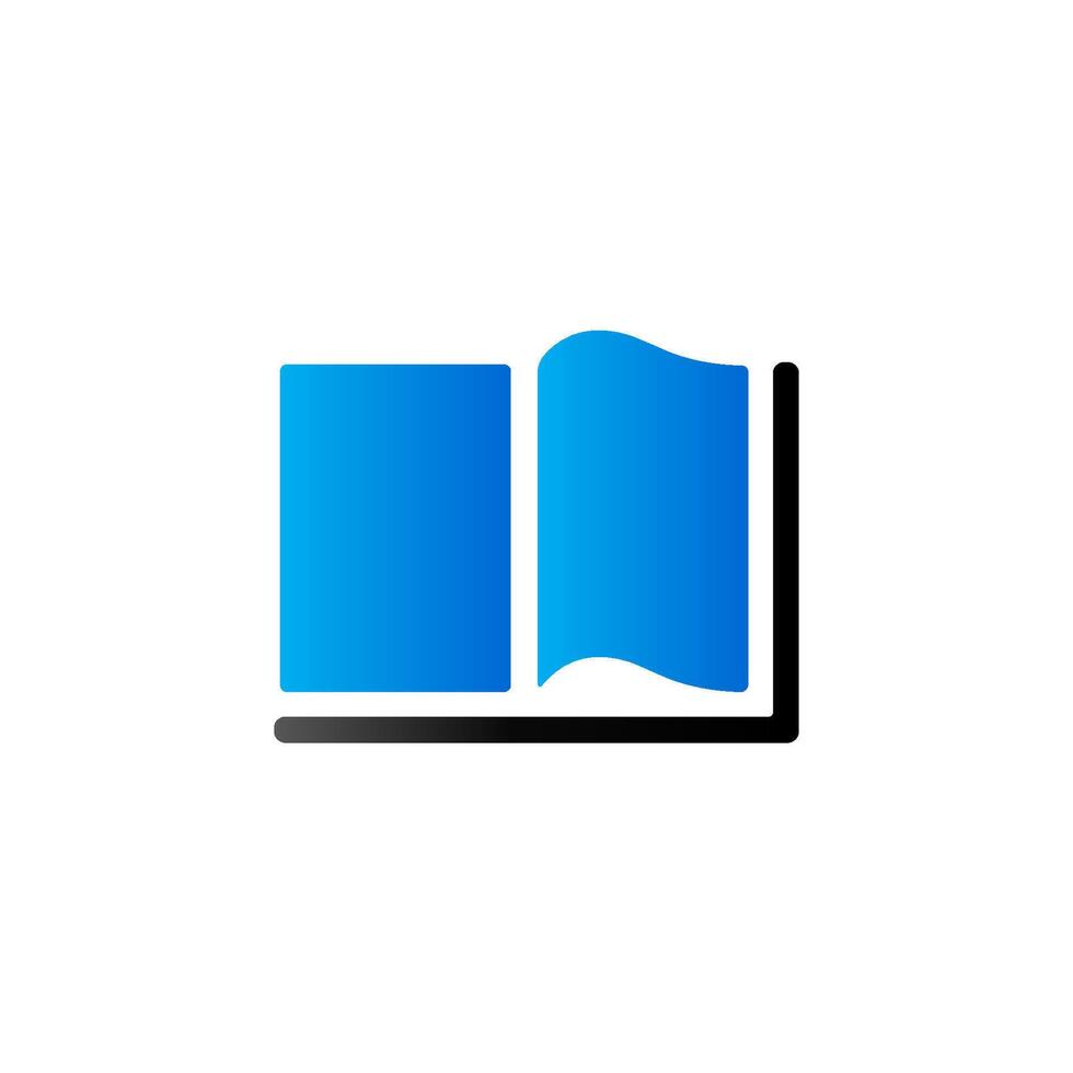 böcker ikon i duo tona Färg. utbildning studerande bibliotek vektor