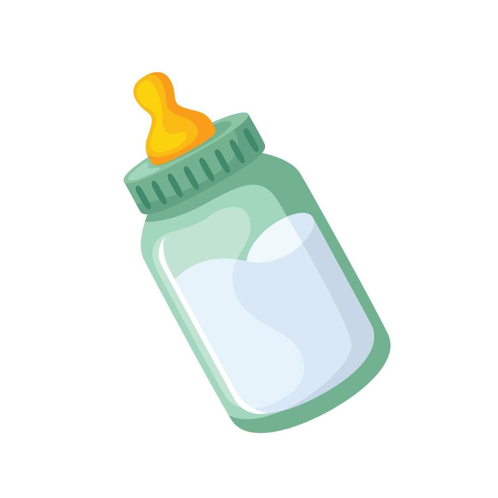 Baby Flasche Symbol Design. Vektor Design