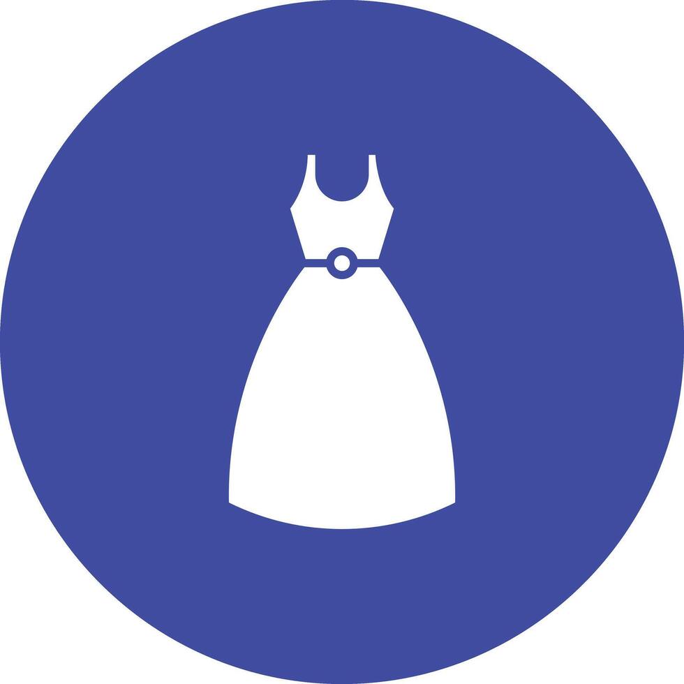Cocktail Kleid Symbol Vektor Bild. geeignet zum Handy, Mobiltelefon Apps, Netz Apps und drucken Medien.