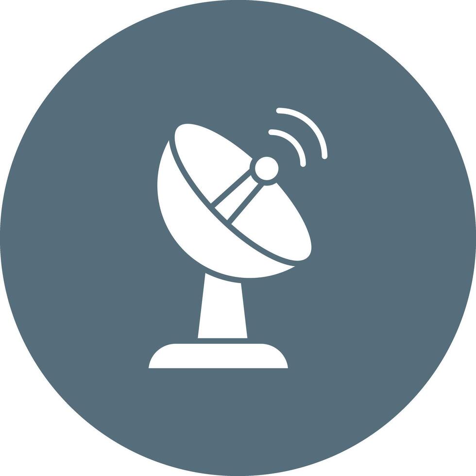 Satellit Symbol Vektor Bild. geeignet zum Handy, Mobiltelefon Apps, Netz Apps und drucken Medien.