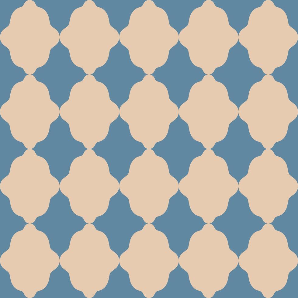 einfach und elegant Vektor Muster mit repetitiv geometrisch Formen. modern nahtlos Textur mit retro Rhombus im Pastell- Farbe. klassisch geometrisch Hintergrund