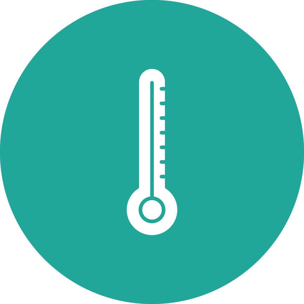 Thermometer Symbol Vektor Bild. geeignet zum Handy, Mobiltelefon Apps, Netz Apps und drucken Medien.