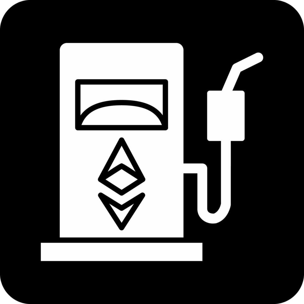 Gas Bahnhof vecto Symbol vektor