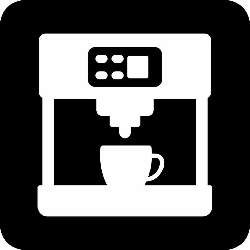 Kaffee Maschine vecto Symbol vektor