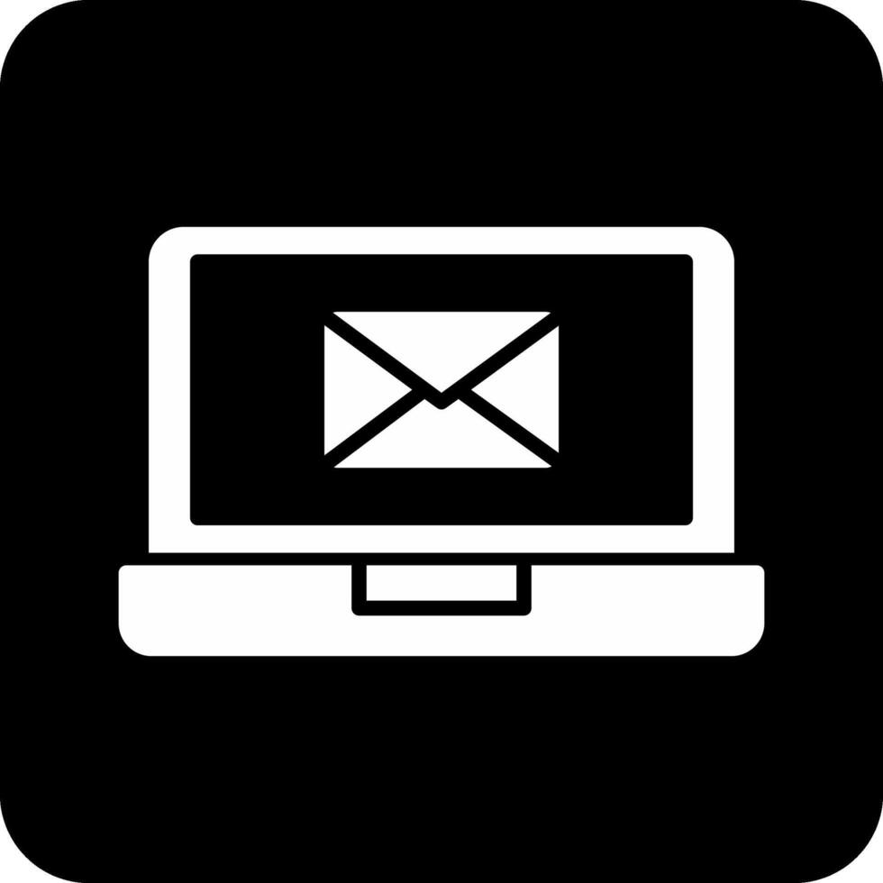 Email Laptop vecto Symbol vektor